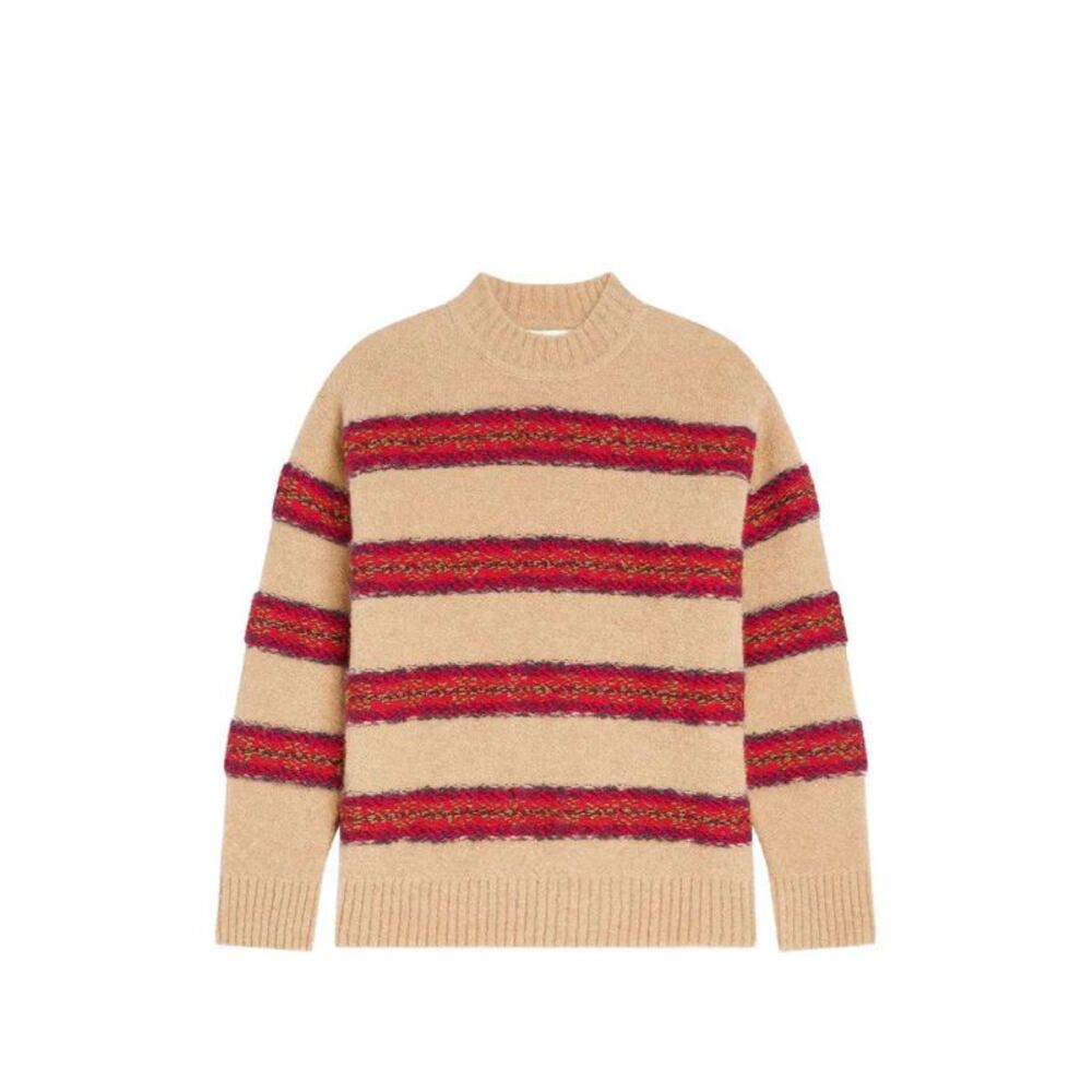 Dries Van Noten Men Jacquard Wool Sweater